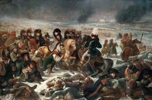 Napoleon tijdens de Slag bij Eylau